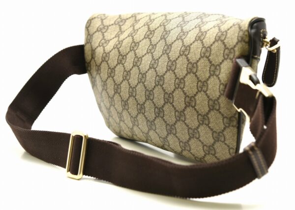 11640798 1 Gucci GG Supreme Waist Bag Khaki