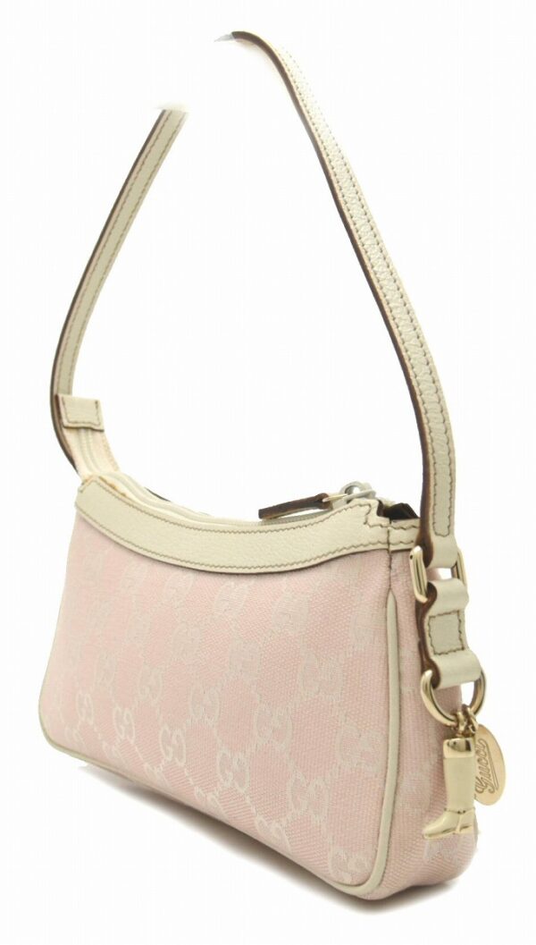 11640804 1 Gucci GG Canvas Pouch Pink