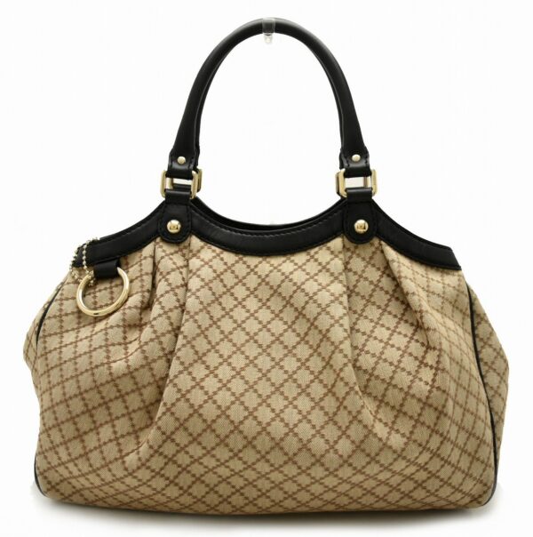 11640864 Gucci Diamante Sookie Handbag Beige