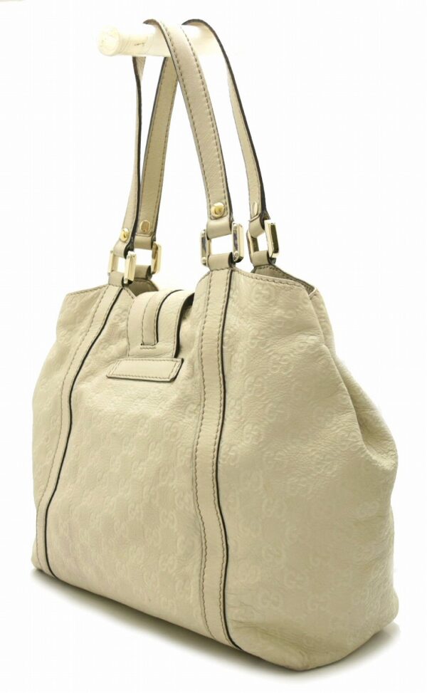 11640888 1 Gucci Guccisima Shoulder Tote Ivory