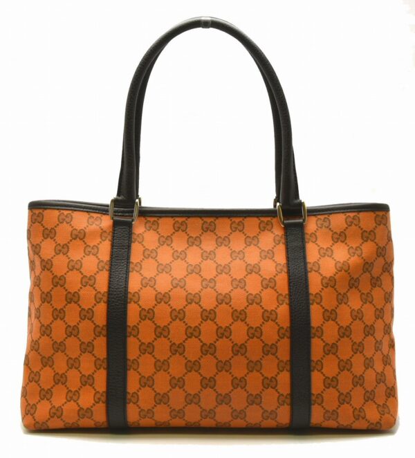 11640925 Gucci GG Canvas Tote Bag Orange