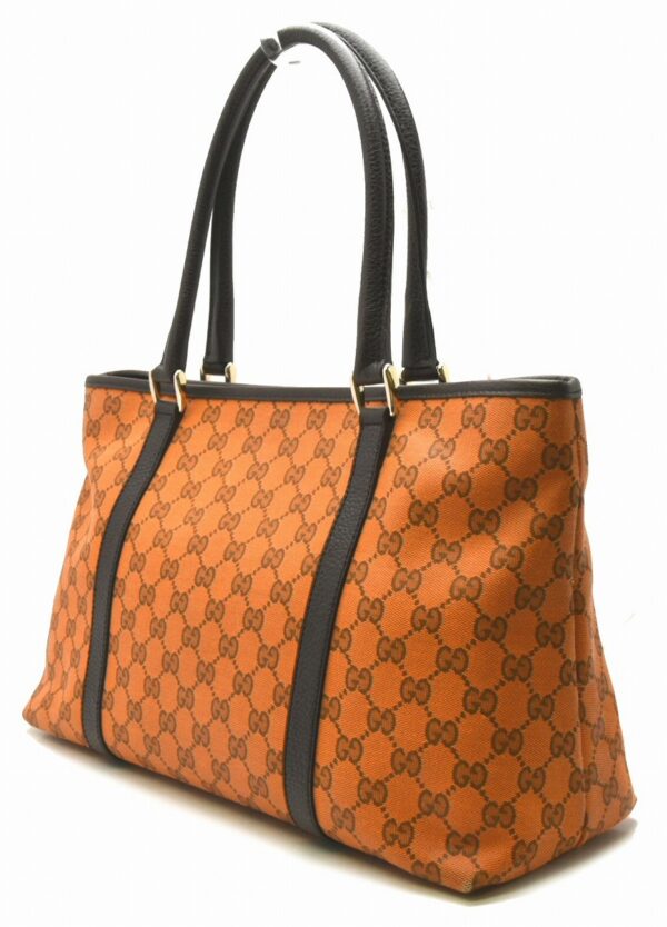 11640925 1 Gucci GG Canvas Tote Bag Orange