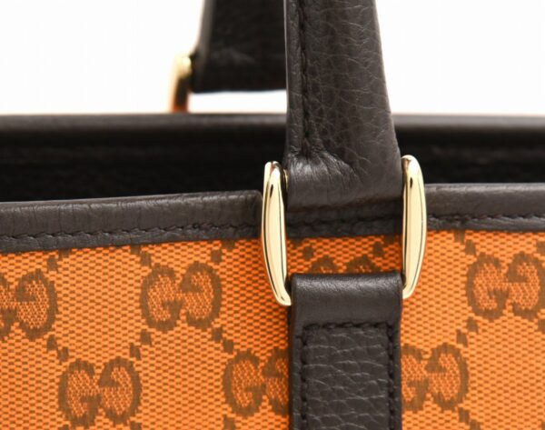 11640925 6 Gucci GG Canvas Tote Bag Orange