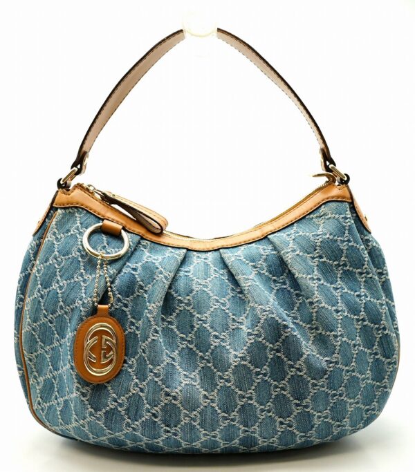 11640969 Gucci GG Sookie Shoulder Bag Denim