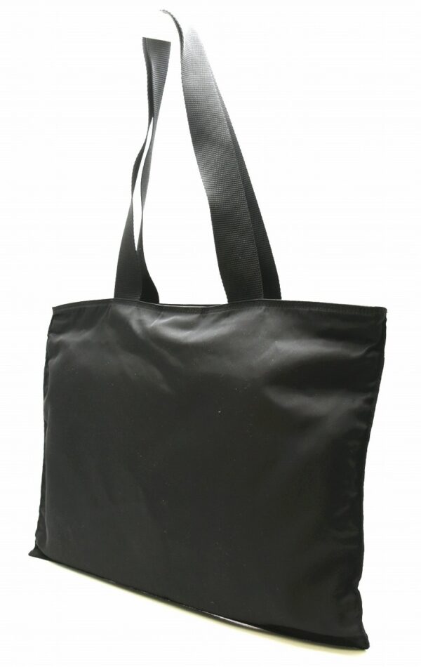 11640979 1 Prada Nylon Tote Bag Shoulder Tote Black