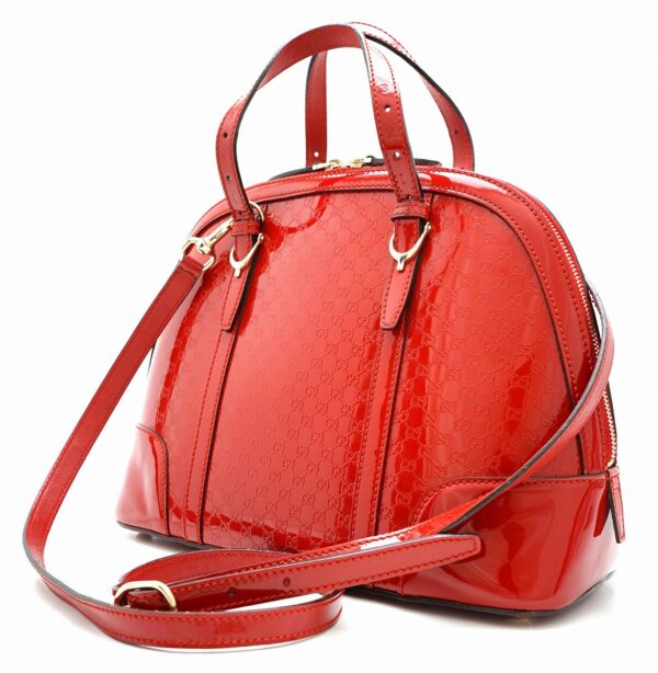 11641202 1 Gucci Micro Guccisima Shoulder Bag Red