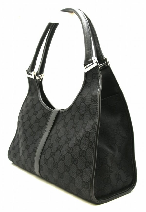 11641239 1 Gucci Jackie Line Shoulder Bag Black