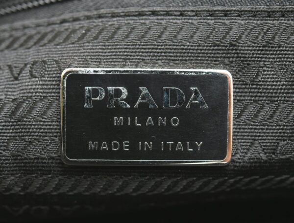 11641294 8 Prada Shoulder Bag Nylon Leather Nero Black