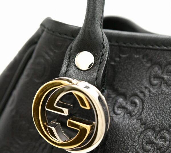 11641380 6 Gucci Guccisima Twins Tote Bag Black