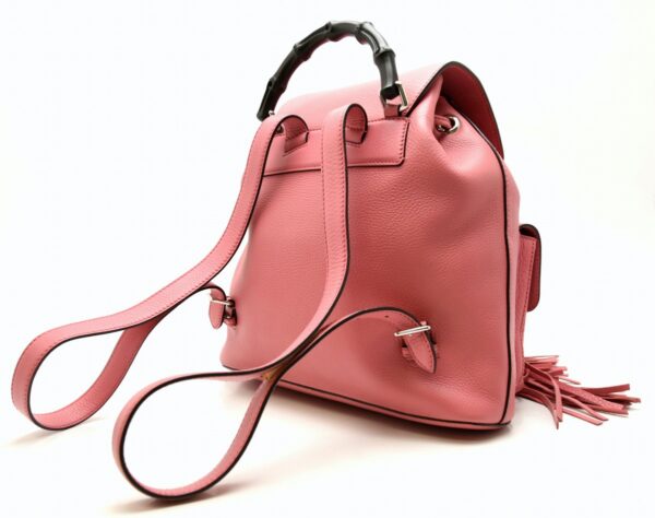 11641391 1 Gucci Bamboo Rucksack Pink