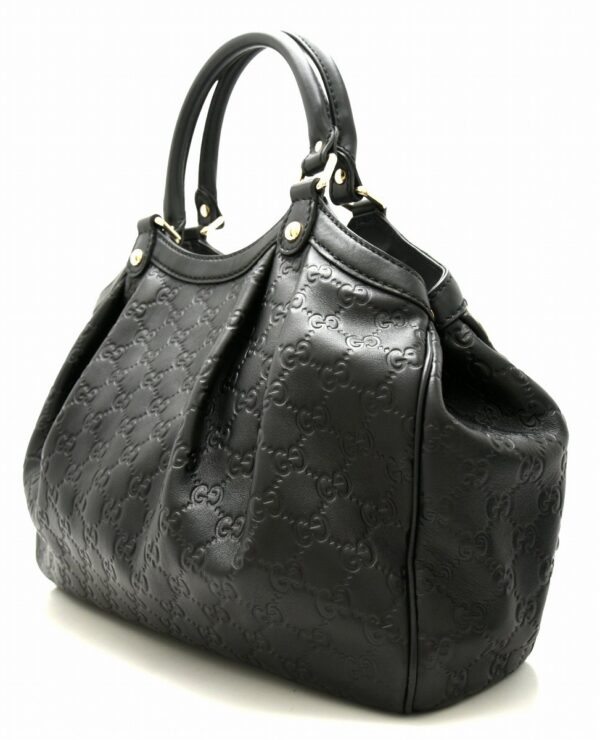 11641413 1 Gucci Sookie Guccisima Tote Bag Black