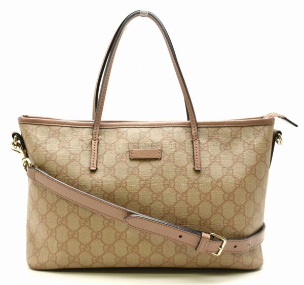 11641458 Gucci GG Supreme Tote Bag Beige