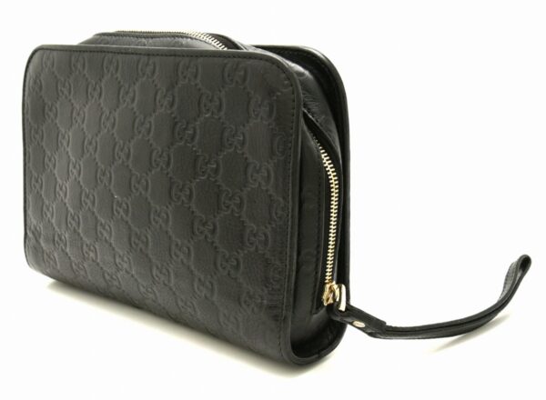 11641481 1 Gucci Guccisima Clutch Bag Black