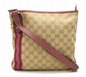 11641488 Louis Vuitton Pochette Double Zip Crossbody Monogram Giant Reverse Brown