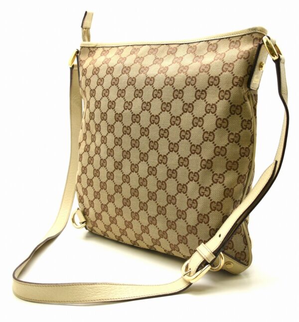 11641729 1 Gucci GG Canvas Crossbody Bag Beige