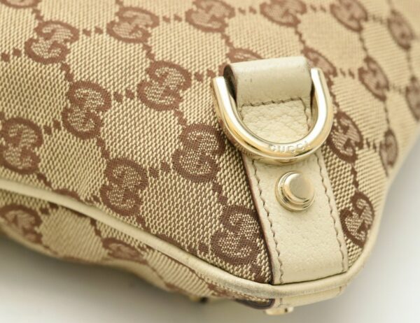 11641729 2 Gucci GG Canvas Crossbody Bag Beige