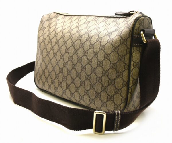 11641748 1 Gucci GG Supreme Crossbody Bag Khaki