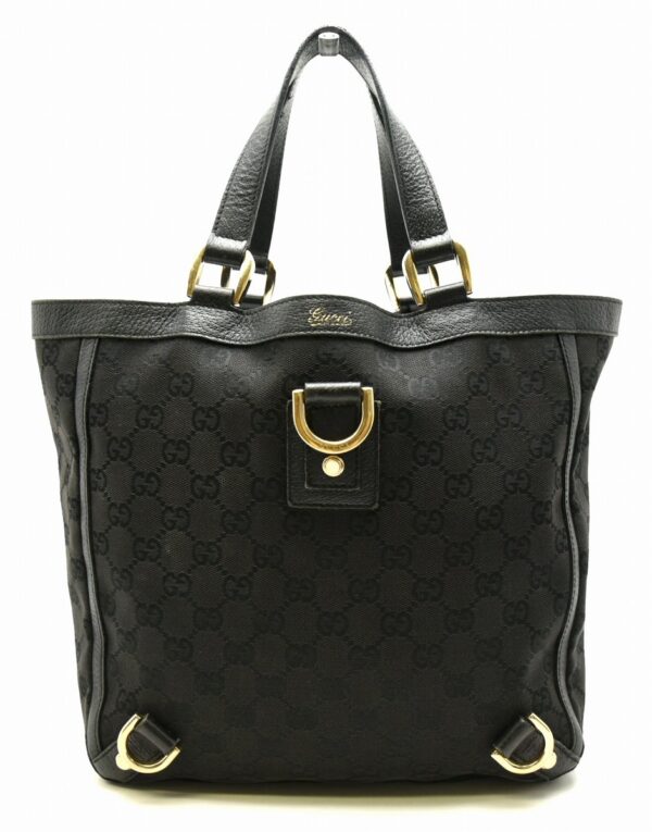 11641788 Gucci GG Abbey Tote Bag Black