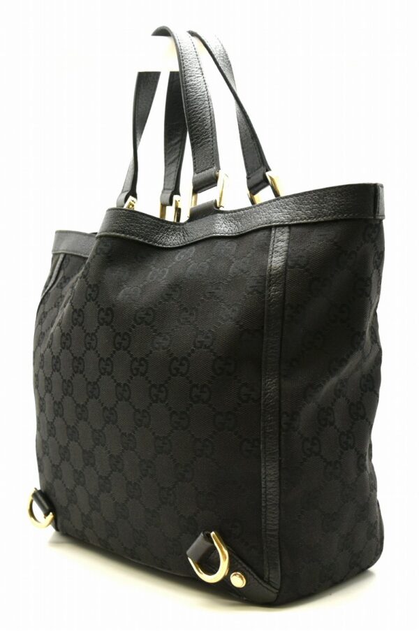 11641788 1 Gucci GG Abbey Tote Bag Black