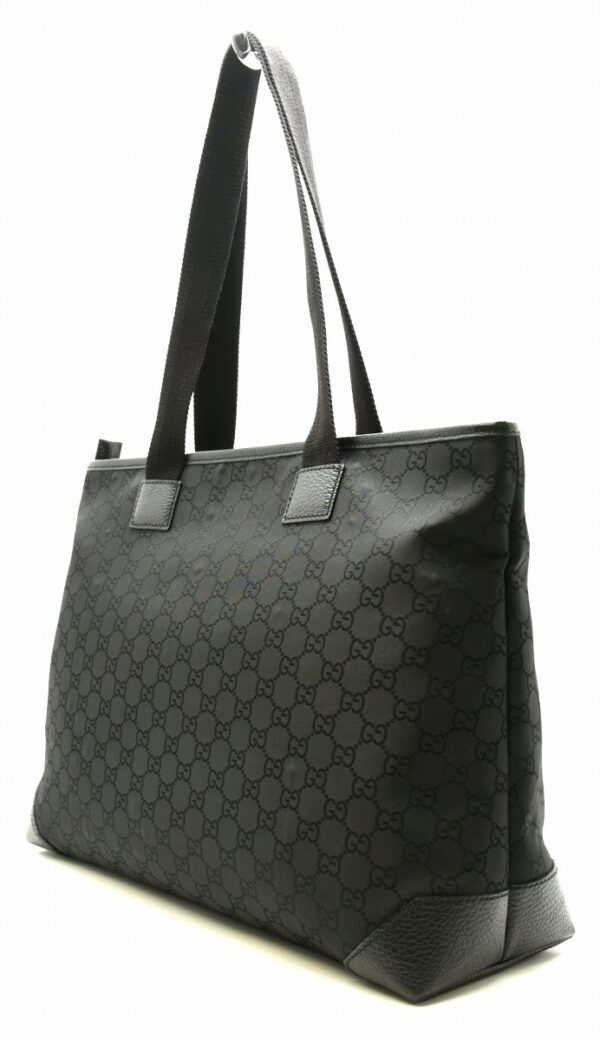 11641807 1 Gucci GG Nylon Tote Bag Black