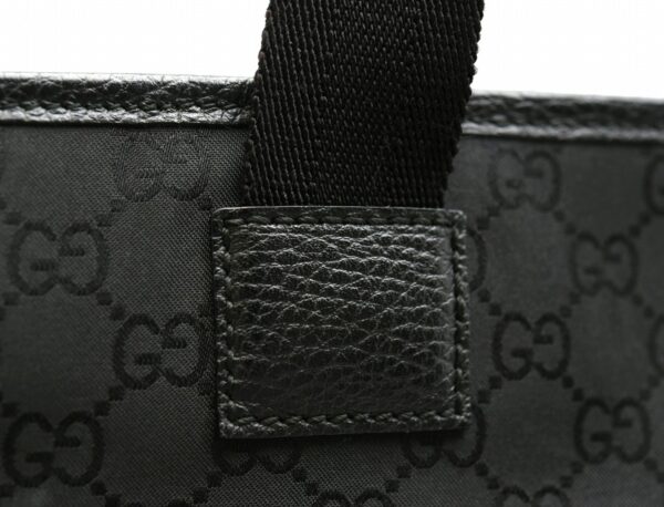 11641807 6 Gucci GG Nylon Tote Bag Black