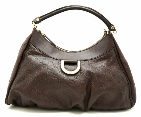 11641809 Gucci Guccisima Shoulder Tote Brown