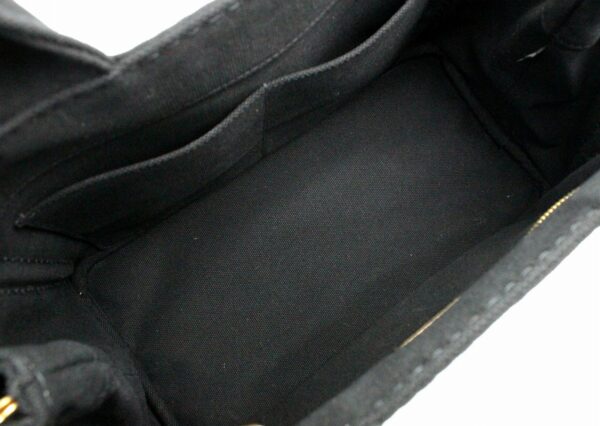 11641923 4 Prada Canapa Mini Tote Bag Handbag 2WAY Nero Black