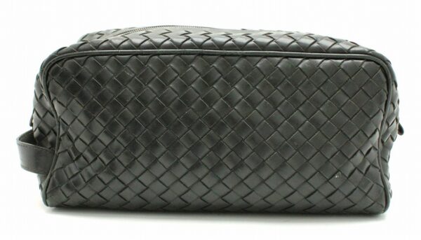 11641968 Bottega Veneta Intrecciato Bag Handbag Calf Black