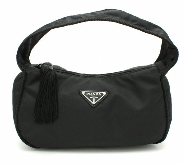 11641996 Prada Nylon Shoulder Bag Nero Black