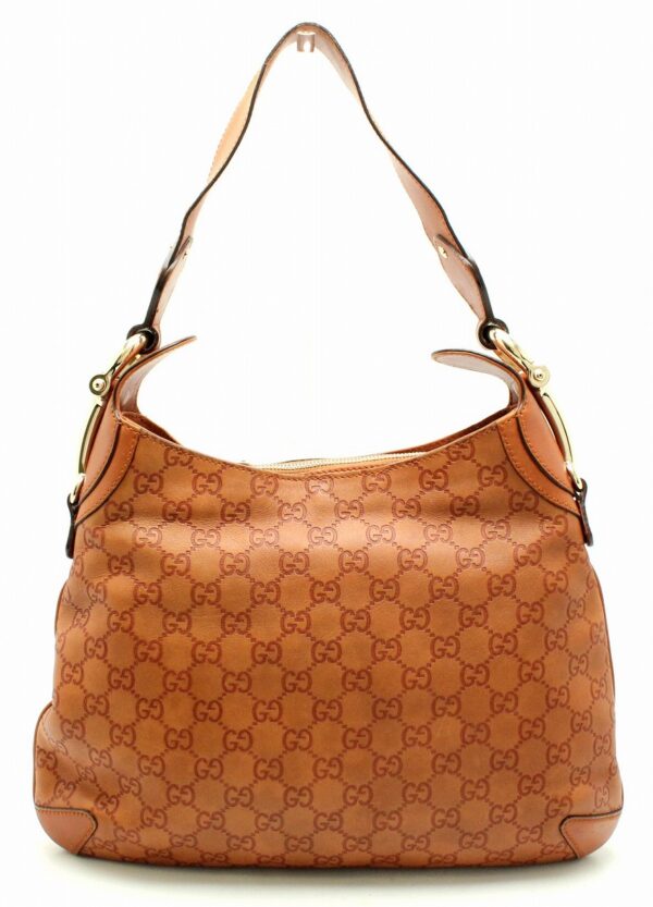 11642197 Gucci Guccisima Shoulder Bag Brown