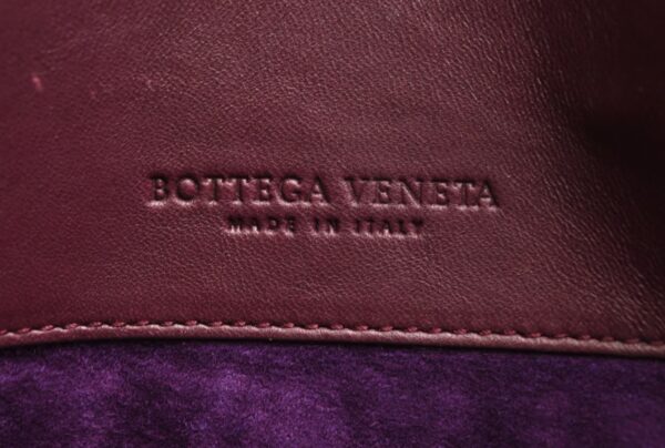 11642203 8 Bottega Veneta Intrecciato Shoulder Bag Handbag Leather Purple