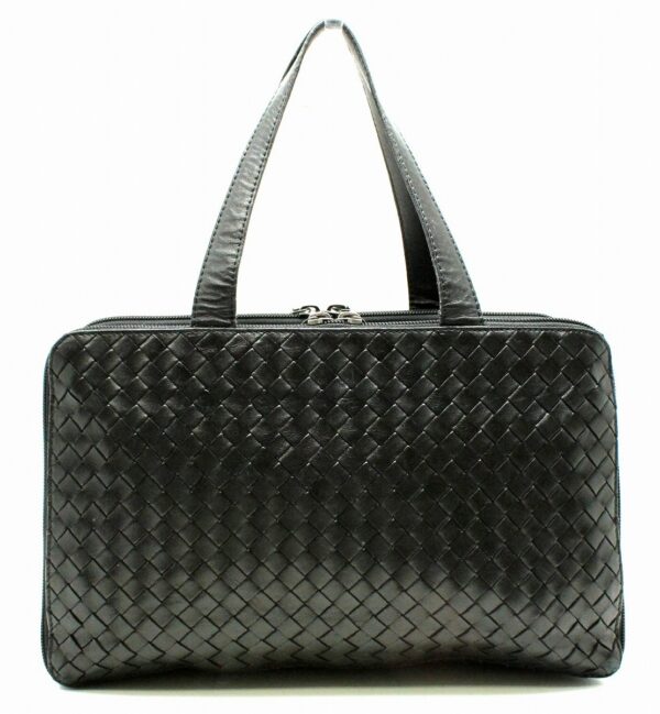 11642378 Bottega Veneta Handbag Leather Black