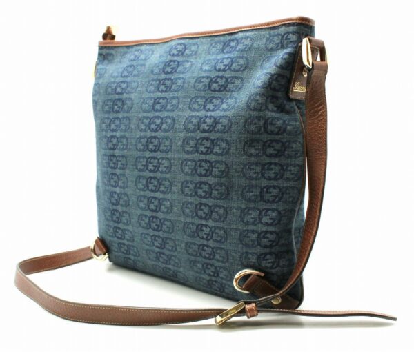 11642402 1 Gucci Interlocking G Shoulder Bag Blue