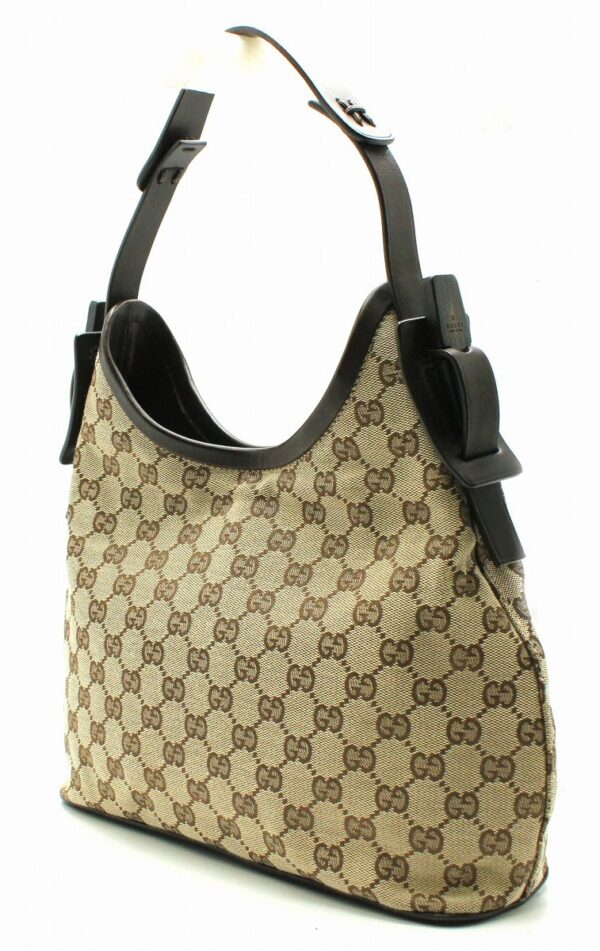 11650118 1 Gucci GG Canvas Handbag Khaki