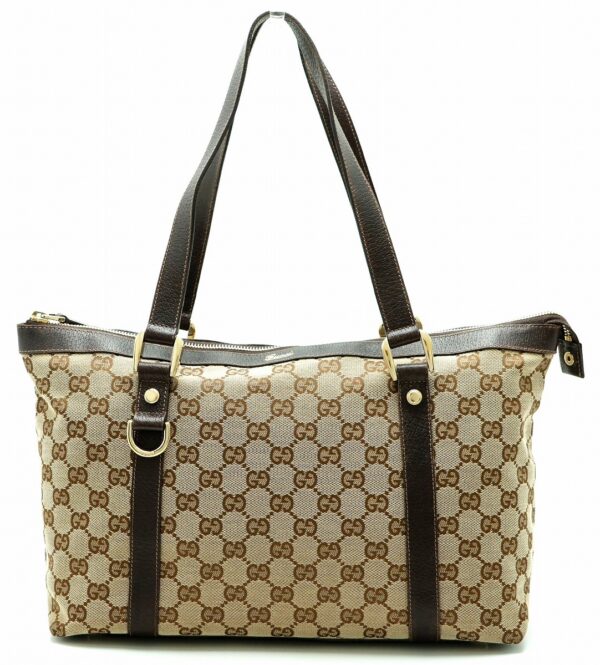 11650163 Gucci GG Canvas Tote Bag Beige