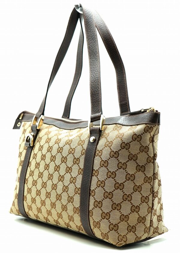 11650163 1 Gucci GG Canvas Tote Bag Beige