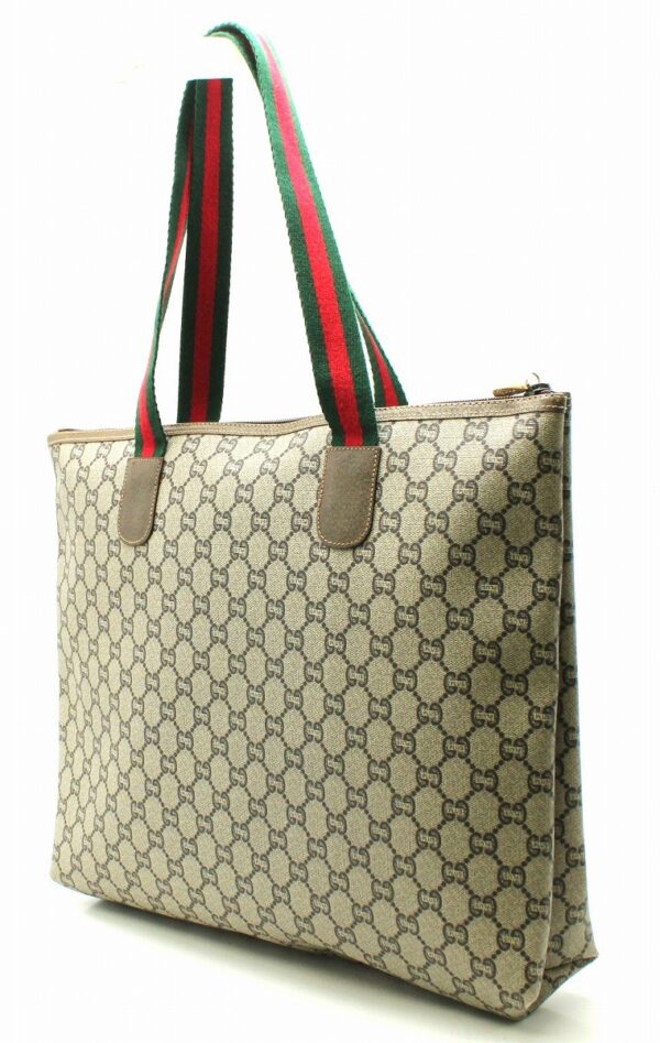 11650195 1 Gucci GG Supreme Tote Bag Khaki