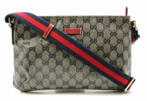 11650202 Gucci GG Pattern Waist Bag Hip Bag Body Bag GG Canvas Beige