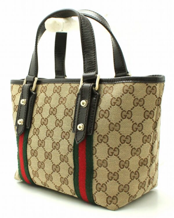 11650494 1 Gucci GG Canvas Mini Tote Bag Beige