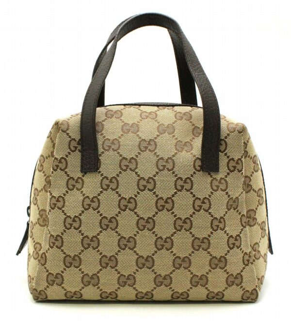 11650547 Gucci GG Canvas Handbag Beige