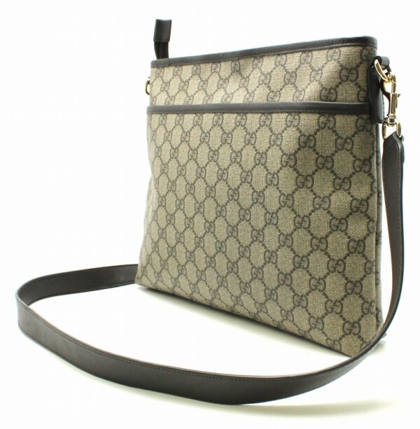 11650642 1 Gucci GG Supreme Shoulder Bag Beige