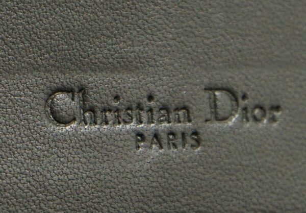 11650668 7 Christian Dior Lady Dior Cannage Chain Wallet Leather Black