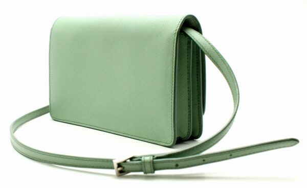 11650689 1 Prada Shoulder Wallet Leather Acquamarina Emerald Green