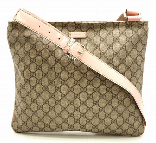 11650773 Gucci GG Supreme Shoulder Bag Khaki