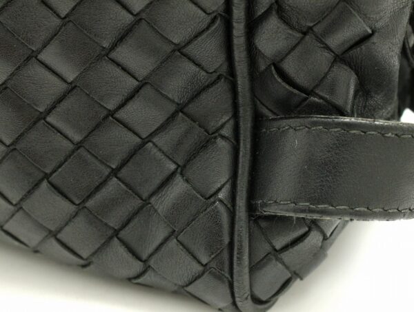 11650805 6 Bottega Veneta Intrecciato Clutch Bag Bag Leather Black