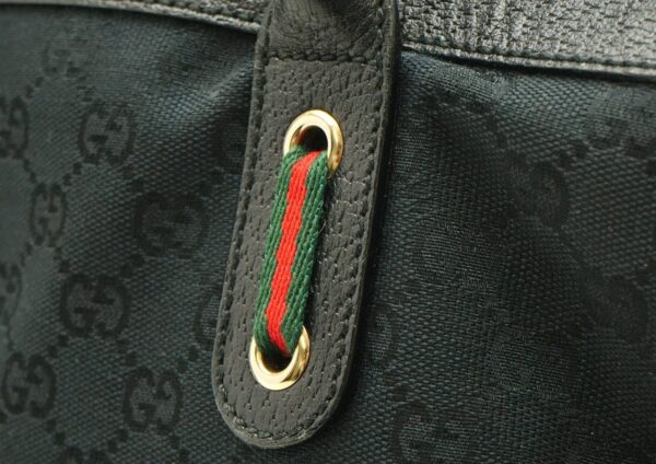 11650819 6 Gucci Princy Line Tote Bag Black