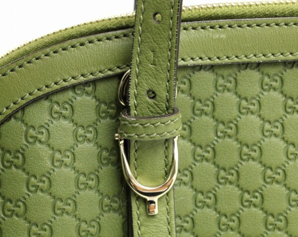 11650859 6 Gucci Micro Guccisima Handbag Green