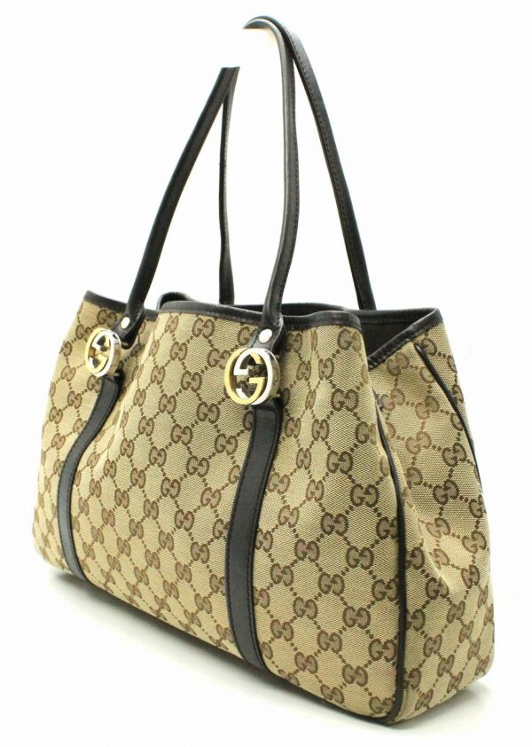 11651149 1 Gucci GG Canvas Handbag Khaki