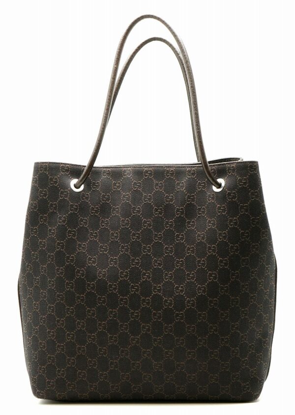 11651237 Gucci GG Canvas Tote Bag Brown