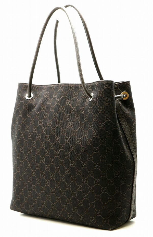 11651237 1 Gucci GG Canvas Tote Bag Brown